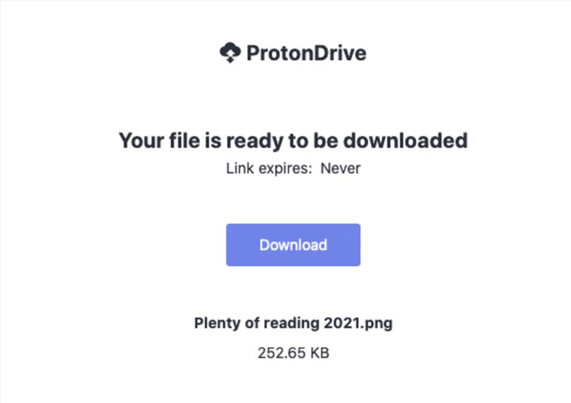 Доступ к базе данных Proton Drive